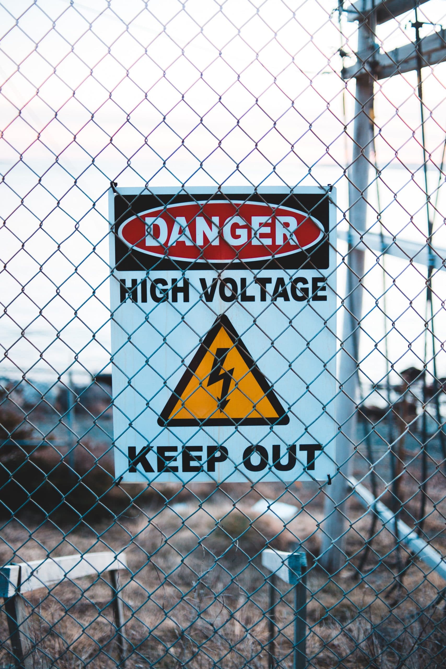 High Voltage Warning Sign board in NYC - Treatment for Electrocution in New York City